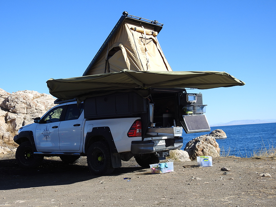 Toyota Hilux Global Cruiser Off Road Camping Wohnmobil